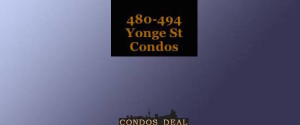 480-494 Yonge St Condos