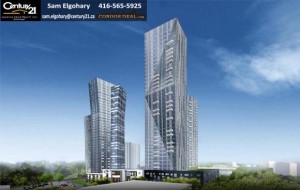On The Park Condos Building Rendering