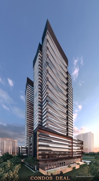 Line 5 Condos South Tower Rendering