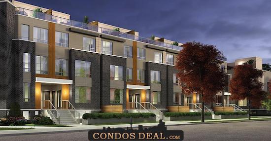 Dellwood Park Urban Townhome Rendering
