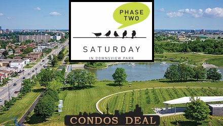 Saturday In Downsview Park Condos Phase two