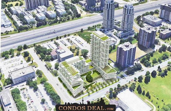 385 The West Mall Condos Rendering 2