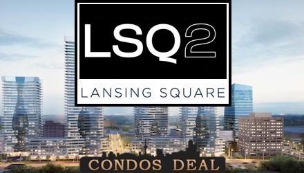Lansing Square Condos Rendering