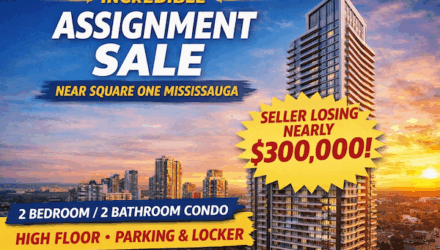 Square One Mississauga assignment sale Now Available